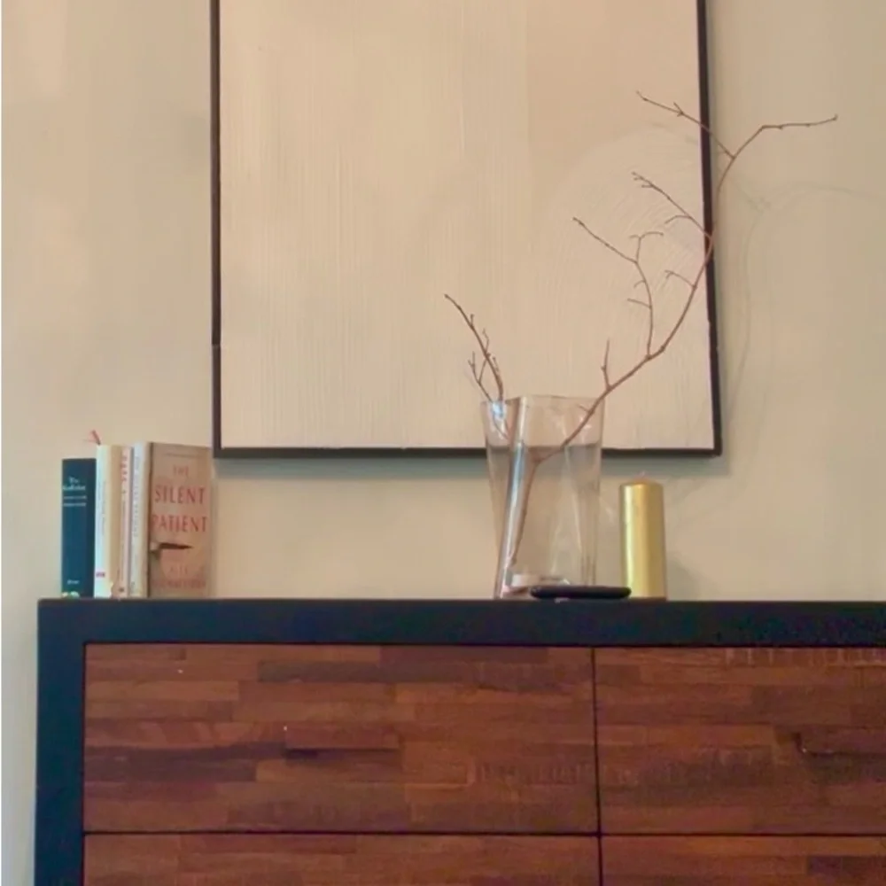 Environment Furniture Santomer Dresser Sideboard + wall decor